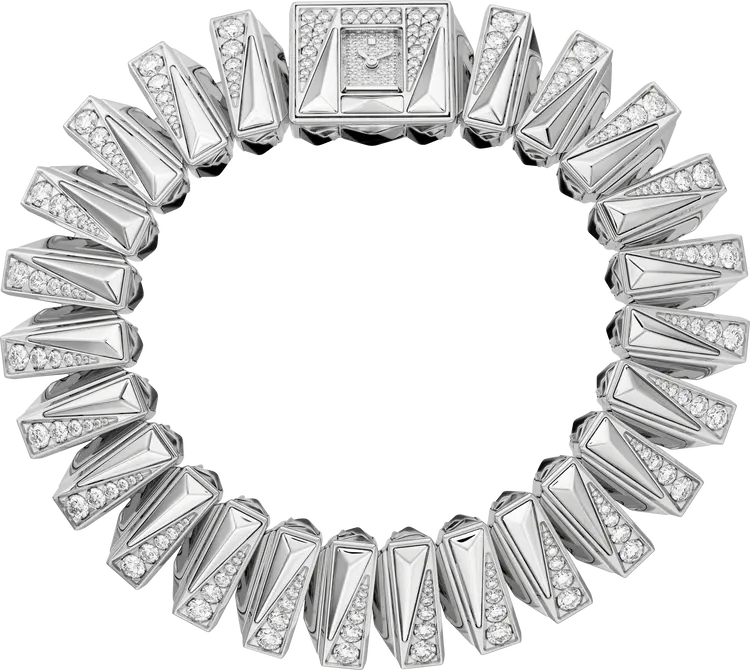 Cartier Libre HPI01566 99.95mm White gold and Diamond Silvered - tone