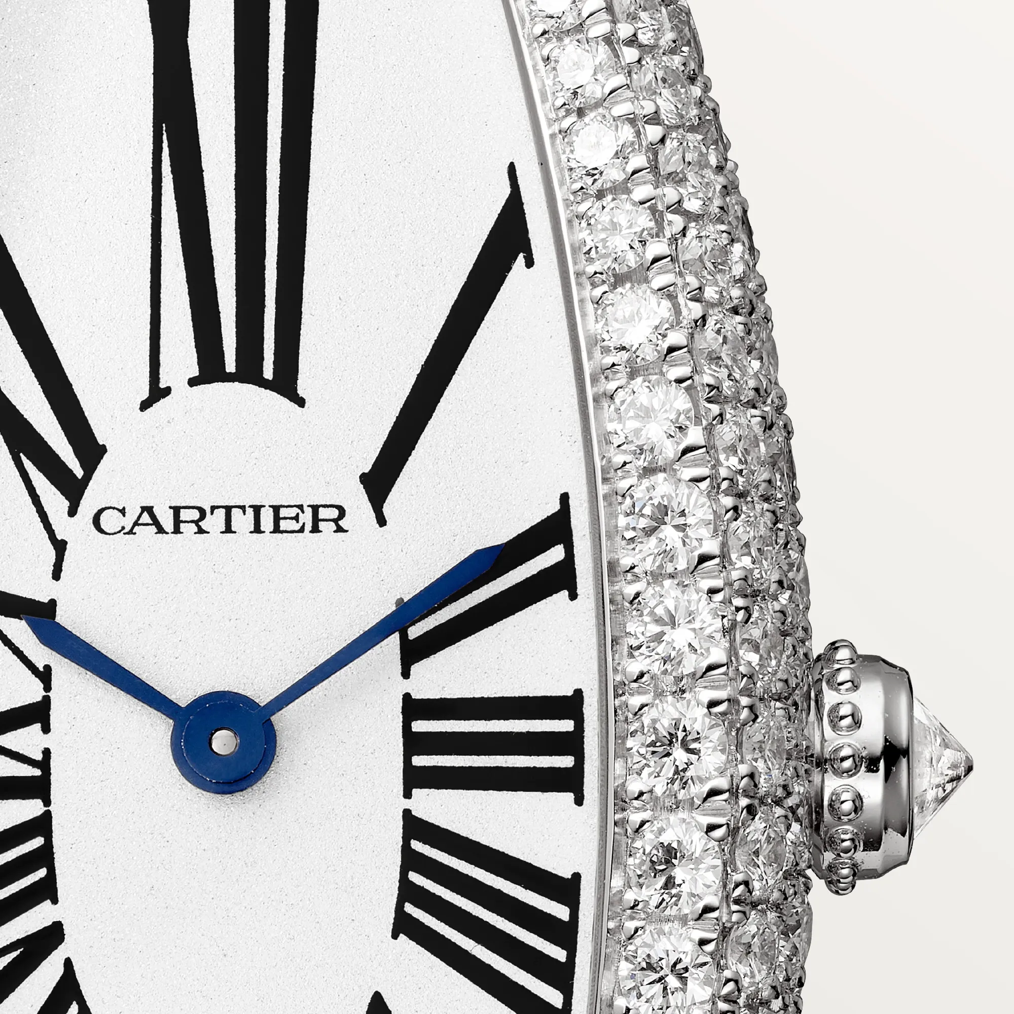 Cartier Baignoire Allongée WJBA0007 47mm White gold Silver 2