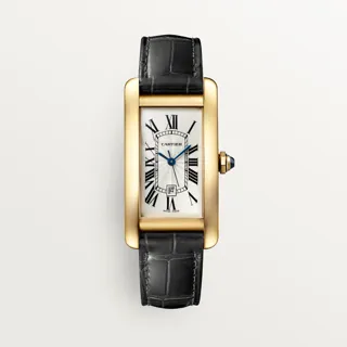 Cartier Tank Américaine WGTA0040 Yellow gold Silver