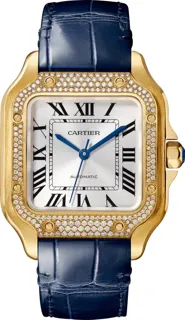 Cartier Santos de Cartier WJSA0013 Yellow gold Silver