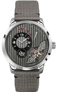 Glashütte Pano Collection 1-66-06-04-22-66 Stainless steel Black