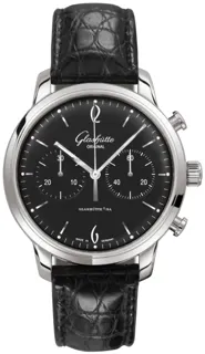 Glashütte Vintage 1-39-34-02-22-04 Stainless steel Black