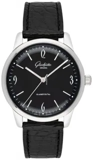 Glashütte Vintage 1-39-52-04-02-04 Stainless steel Black