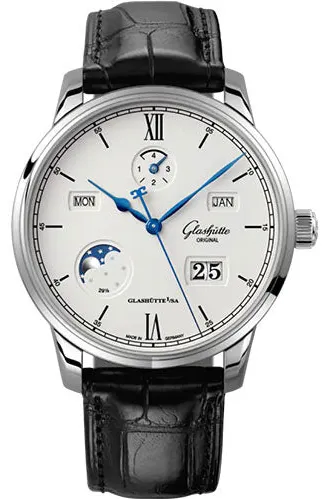 Glashütte Senator 1-36-02-01-02-61 42mm Stainless steel Silver