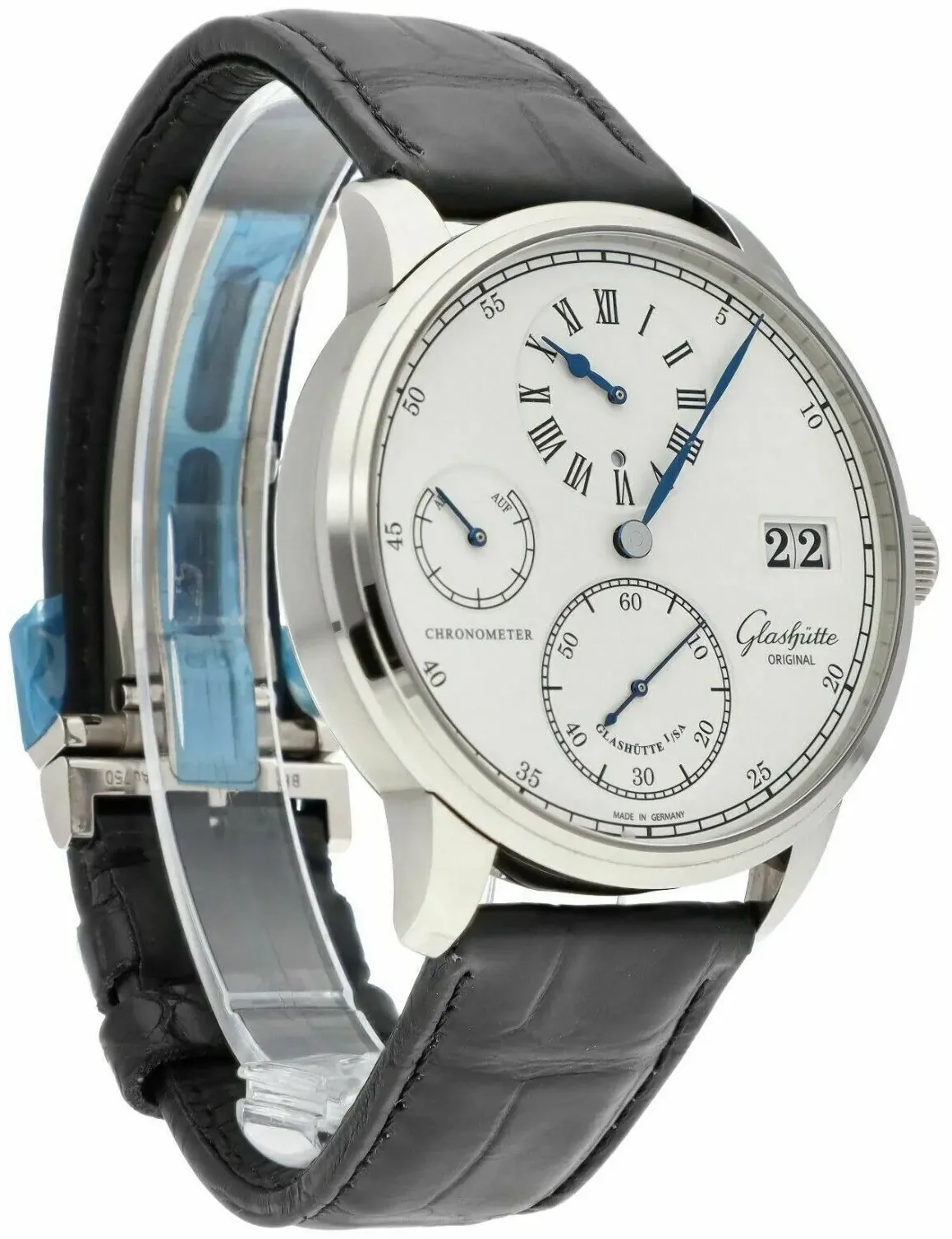 Glashütte Senator 1-58-04-04-04-04 42mm White gold 1