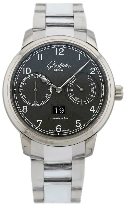 Glashütte Senator 100-14-02-02-14 44mm Stainless steel Grey