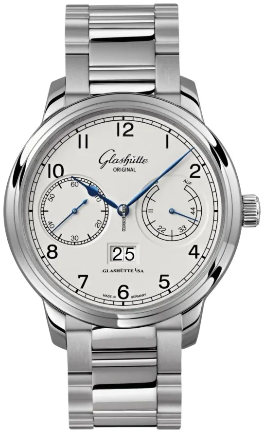 Glashütte Senator 100-14-05-02-14 44mm Stainless steel Silver