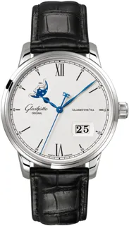 Glashütte Senator 1-36-04-01-02-61 Stainless steel Silver