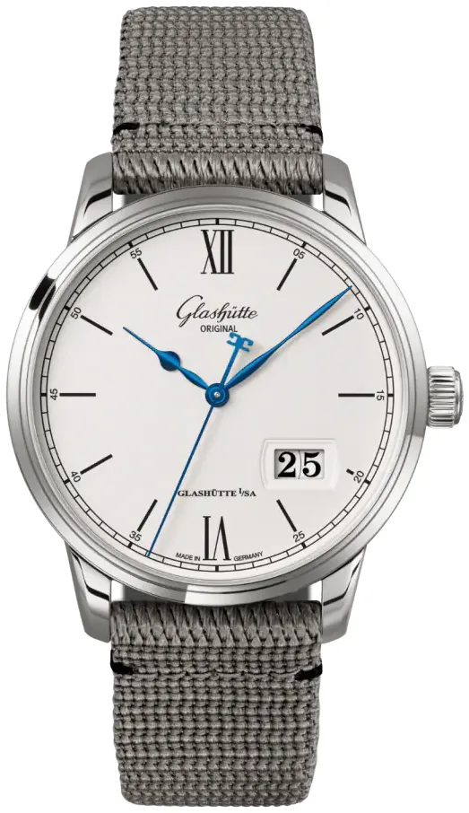 Glashütte Senator 1-36-03-01-02-66 40mm Stainless steel Silver