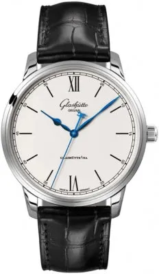 Glashütte Senator 1-36-01-01-02-61 40mm Stainless steel Silver 2