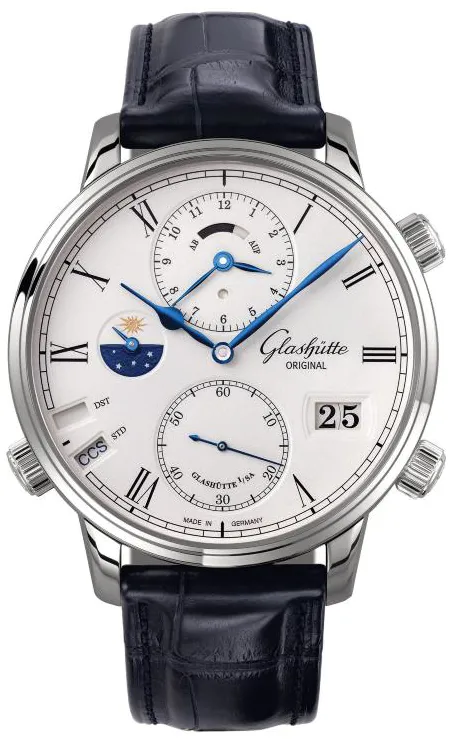 Glashütte Senator 1-89-02-01-04-30 44mm White gold Skeleton 2