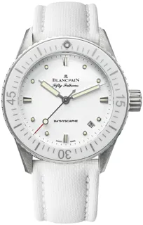 Blancpain Fifty Fathoms 5100-1127-W52A Stainless steel White