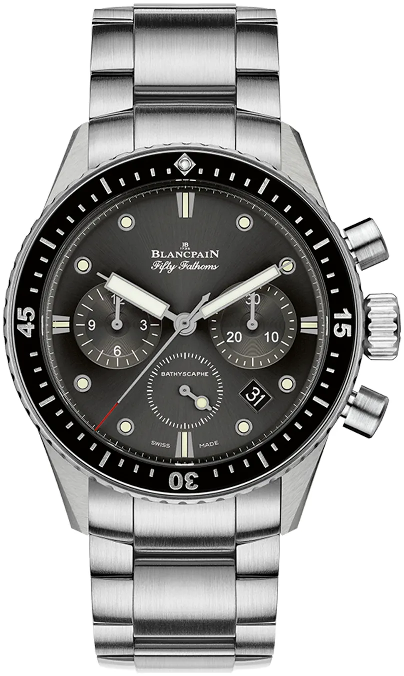 Blancpain Bathyscaphe Chronographe Flyback 5200 1110 71S 43mm Stainless steel Black