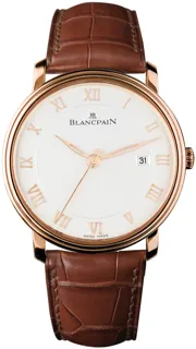 Blancpain Villeret 6651-3642-55B Red gold White