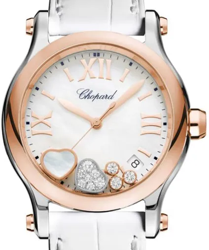 Chopard Happy Sport 278582-6009 36mm Stainless steel White 4