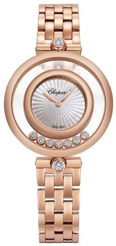 Chopard Happy Diamonds 209426-5002 32mm Rose gold and 18k rose gold Mother-of-pearl