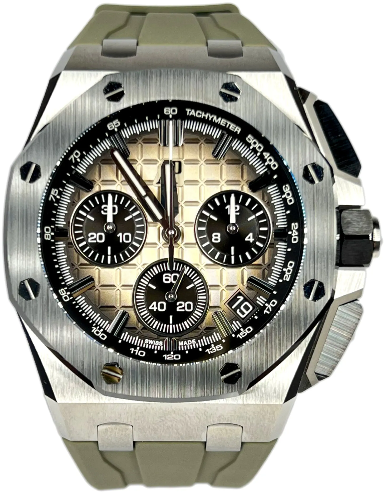 Audemars Piguet Royal Oak Offshore 26420SO.OO.A600CA.01 43mm Stainless steel Brown