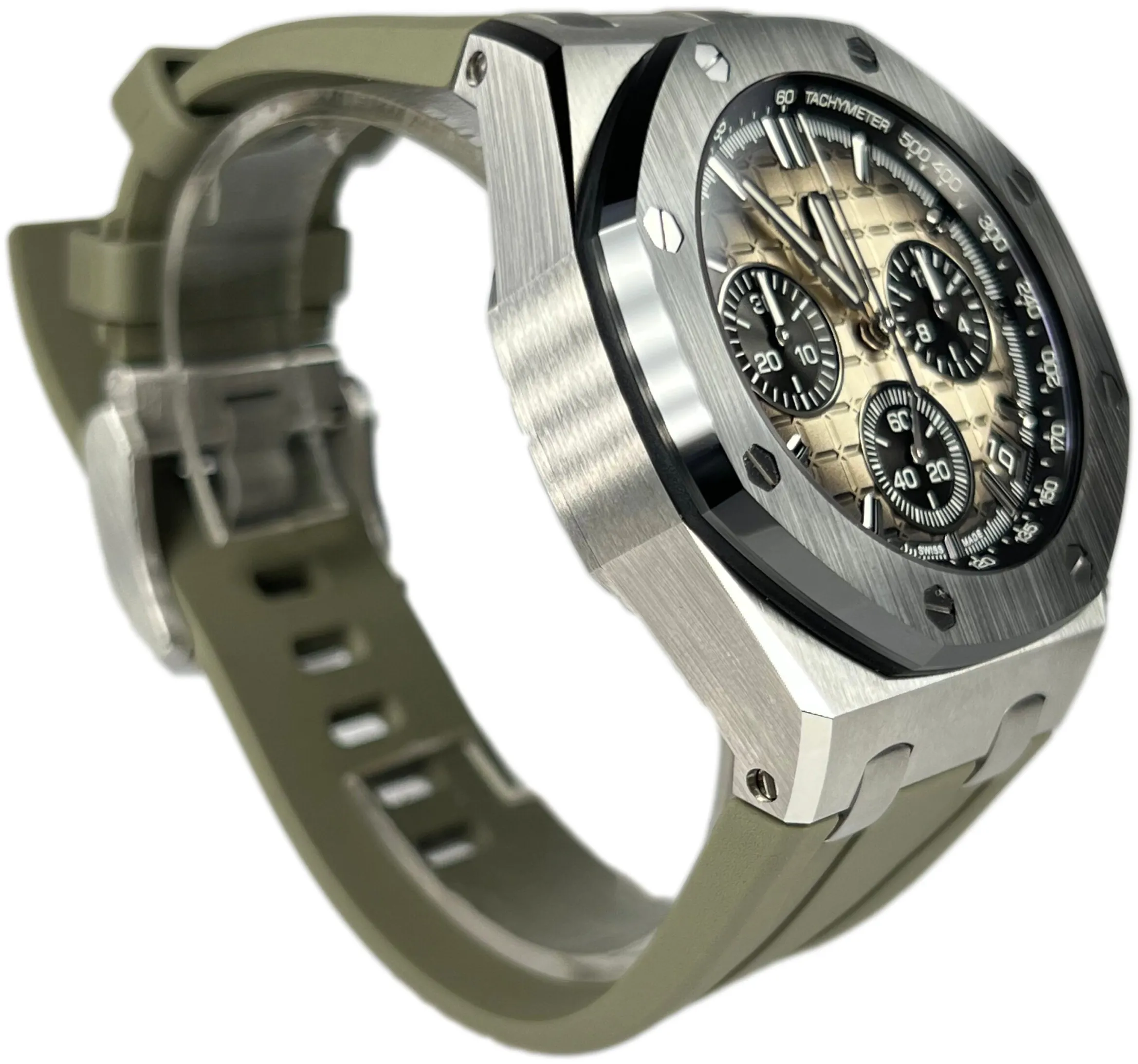 Audemars Piguet Royal Oak Offshore 26420SO.OO.A600CA.01 43mm Stainless steel Brown 1