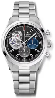 Zenith El Primero 03.3300.3604/21.M3300 Stainless steel Black