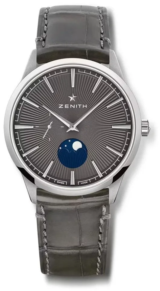 Zenith Elite 03.3100.692/03.C923 40.5mm Stainless steel Grey