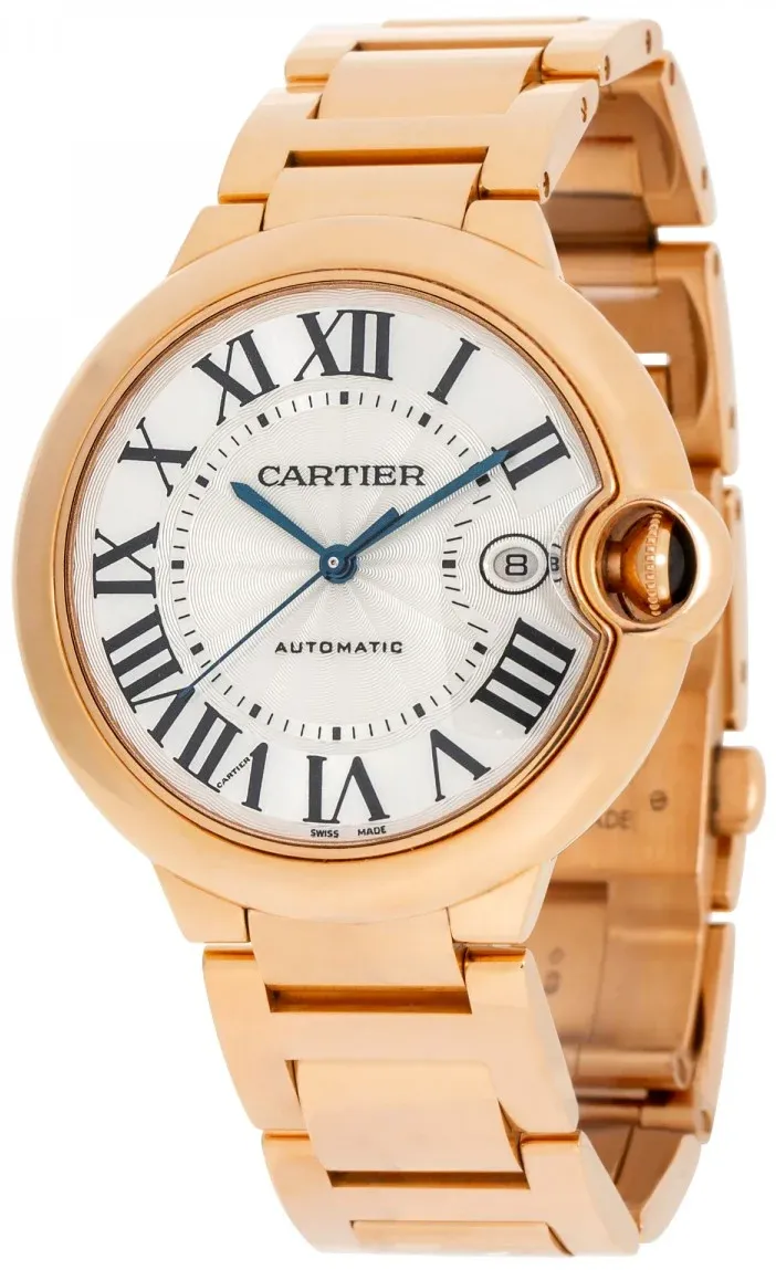 Cartier Ballon Bleu de Cartier WGBB0039 40mm Rose gold Silver 2