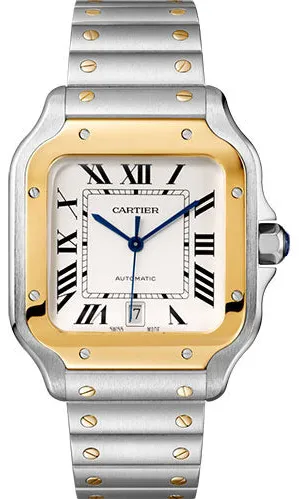 Cartier Santos W2SA0009 40mm Stainless steel Silver