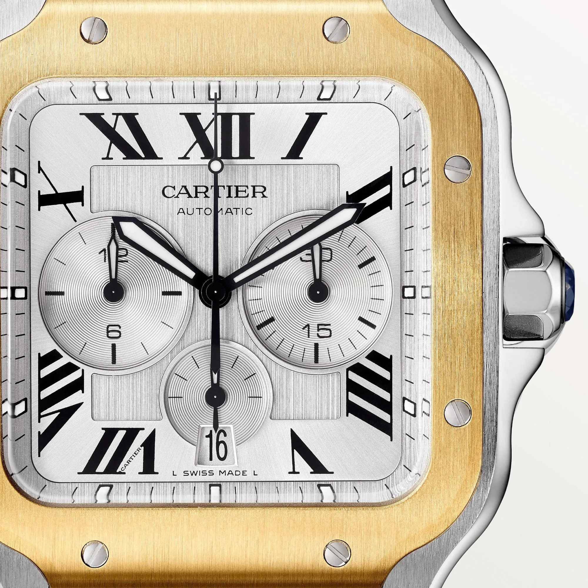 Cartier Santos W2SA0008 45mm Stainless steel Silver 1