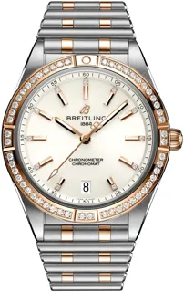 Breitling Chronomat U10380591A1U1 Stainless steel and Red gold White