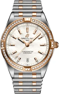 Breitling Chronomat U77310591A2U1 Stainless steel and Red gold White