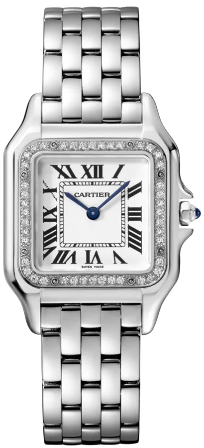 Cartier Panthère W4PN0008 27mm Stainless steel Silver