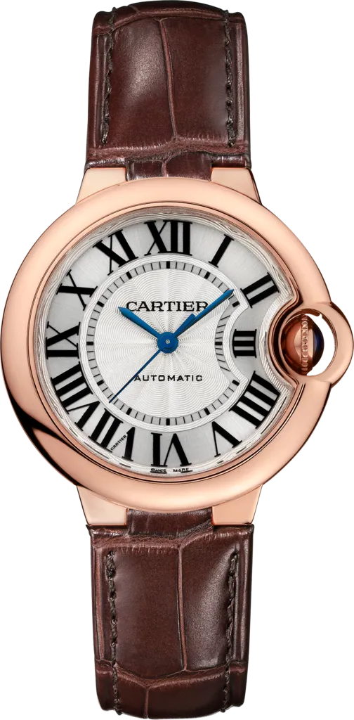 Cartier Ballon Bleu de Cartier W6920097 33mm Rose gold White