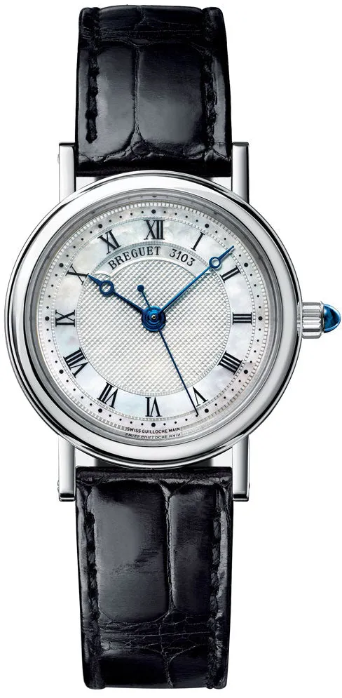 Breguet Classique 8067BB/52/964 30mm White gold Mother-of-pearl