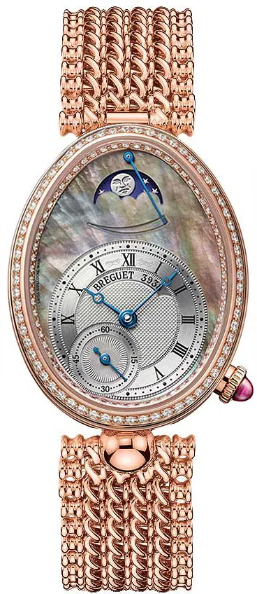 Breguet Reine de Naples 8908BR/5T/J20/D000 36.5mm Rose gold Gold