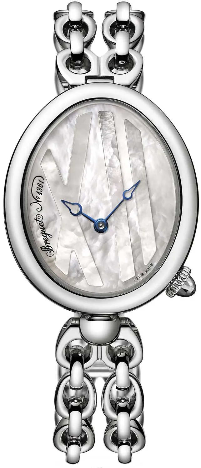 Breguet Reine de Naples 9807ST/5W/J50 32.5mm Stainless steel Mother-of-pearl