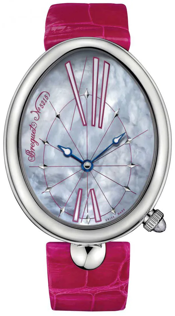 Breguet Reine de Naples 8967ST/G1/986 35.5mm Stainless steel Pink