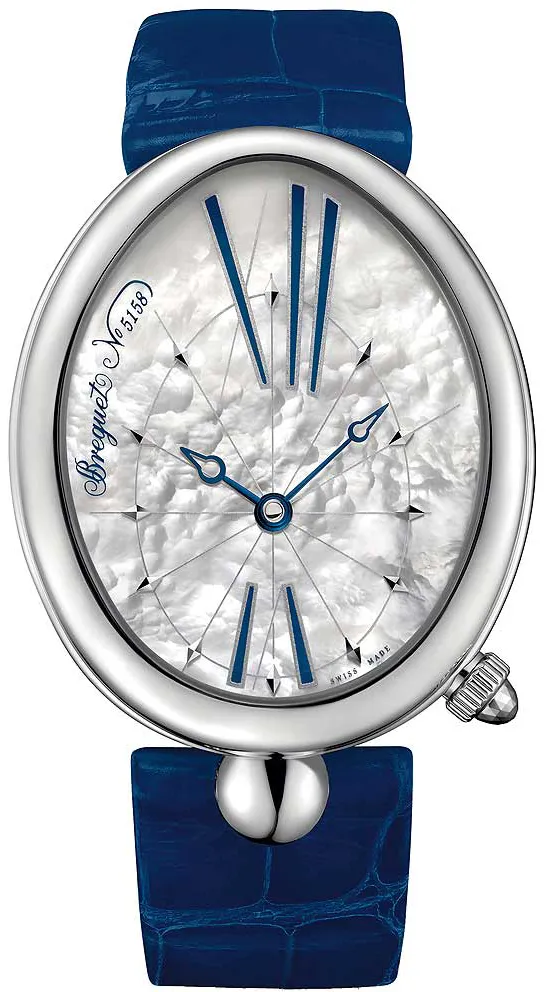 Breguet Reine de Naples 8967ST/51/986 35.5mm Stainless steel White