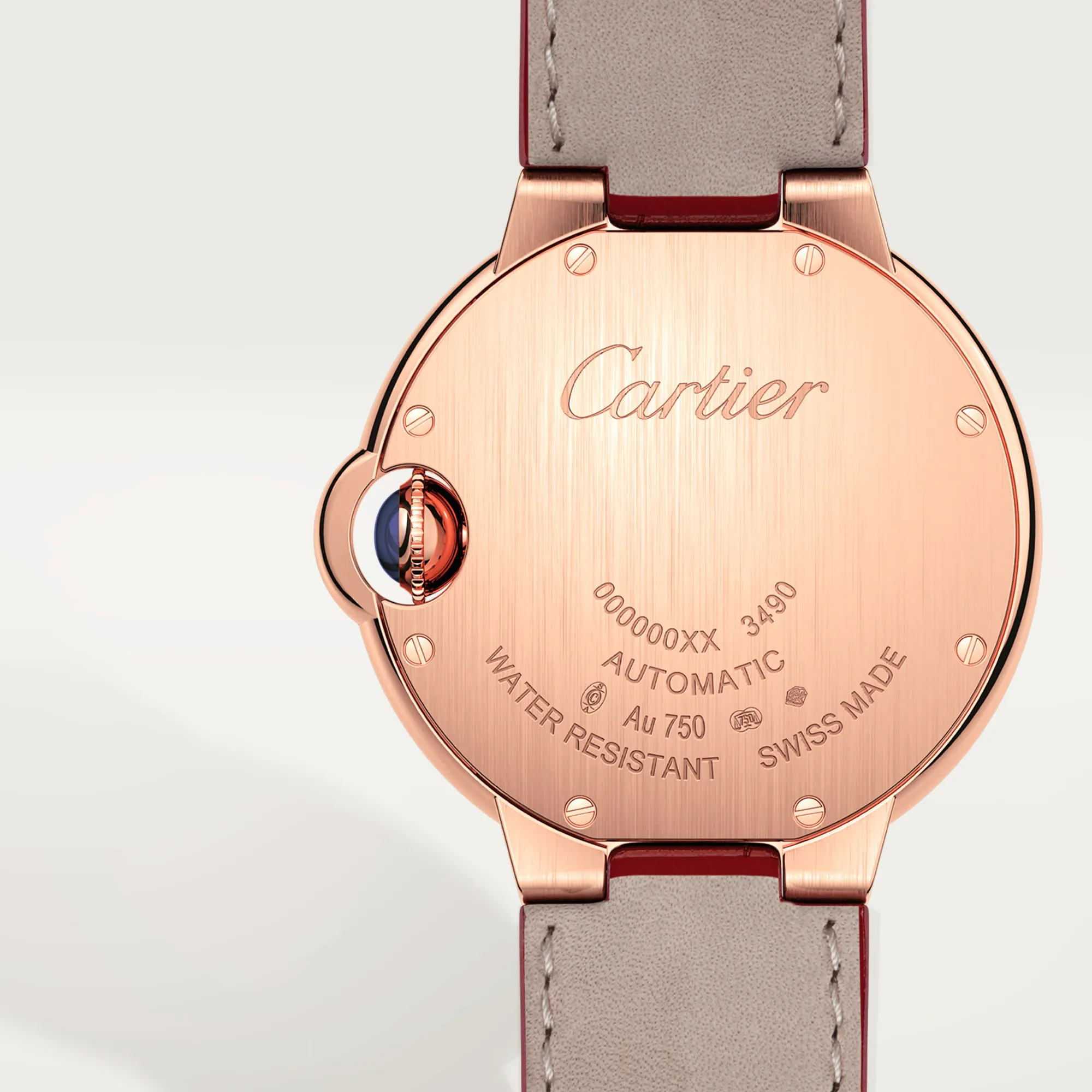 Cartier Ballon Bleu 33mm WJBB0033 33mm Rose gold Silver 1