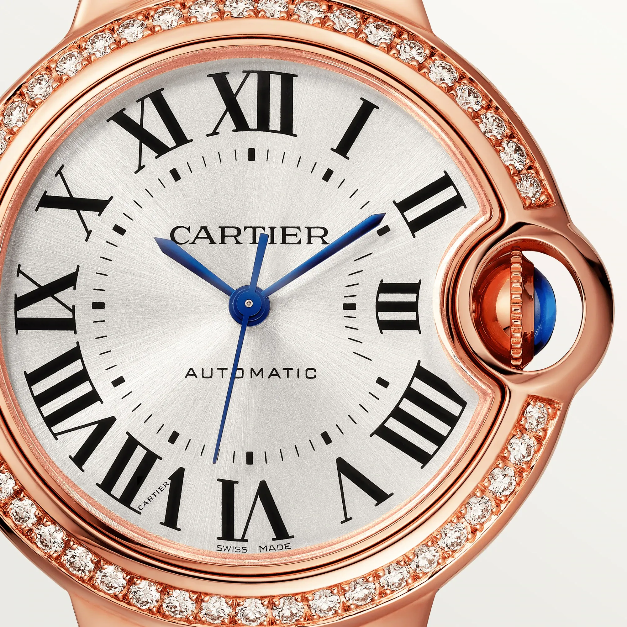 Cartier Ballon Bleu 33mm WJBB0033 33mm Rose gold Silver 4