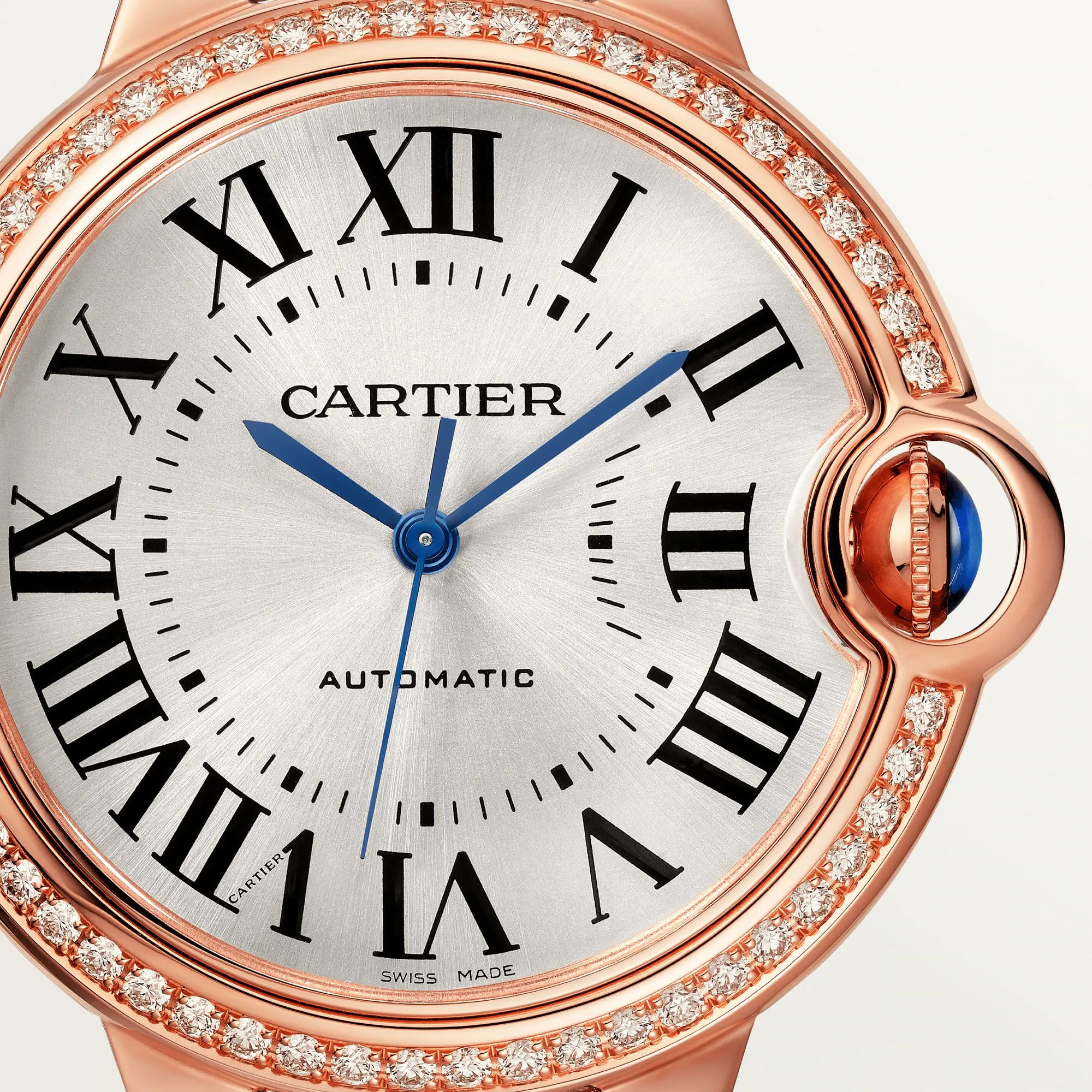 Cartier Ballon Bleu de Cartier WJBB0034 36mm Rose gold Silver 1