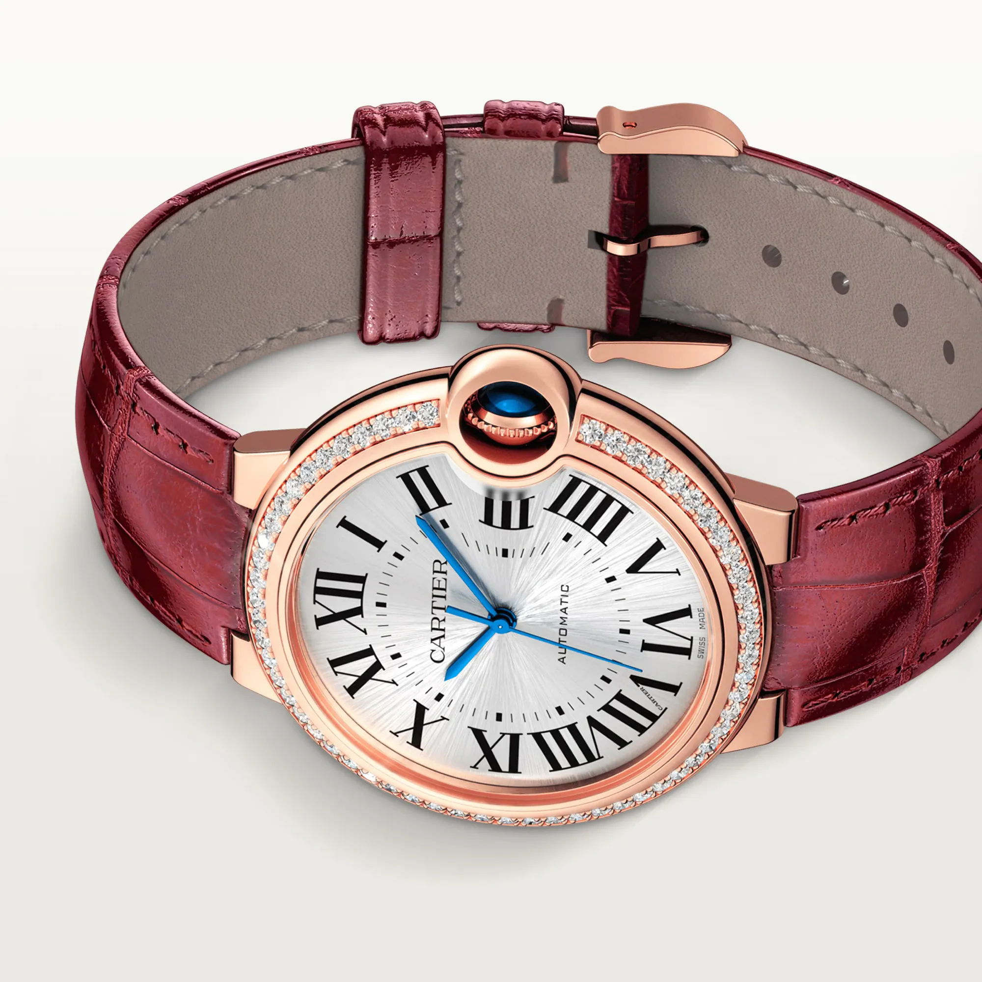 Cartier Ballon Bleu de Cartier WJBB0034 36mm Rose gold Silver 3