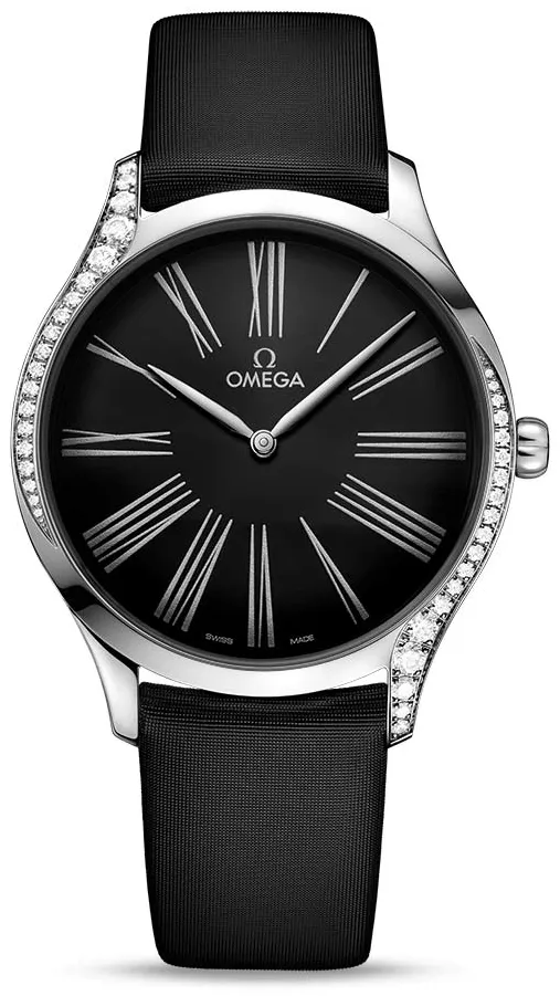 Omega De Ville 428.17.39.60.01.001 39mm Stainless steel Black