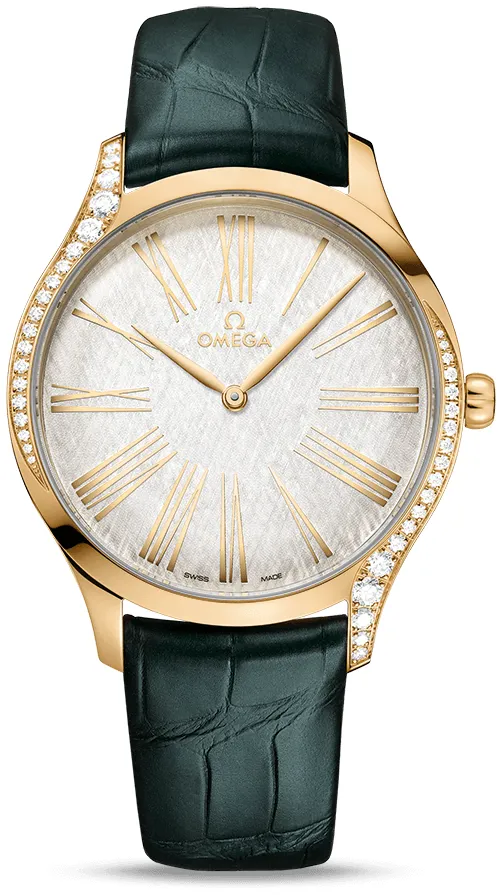 Omega De Ville 428.58.39.60.02.001 36mm Yellow gold Silver