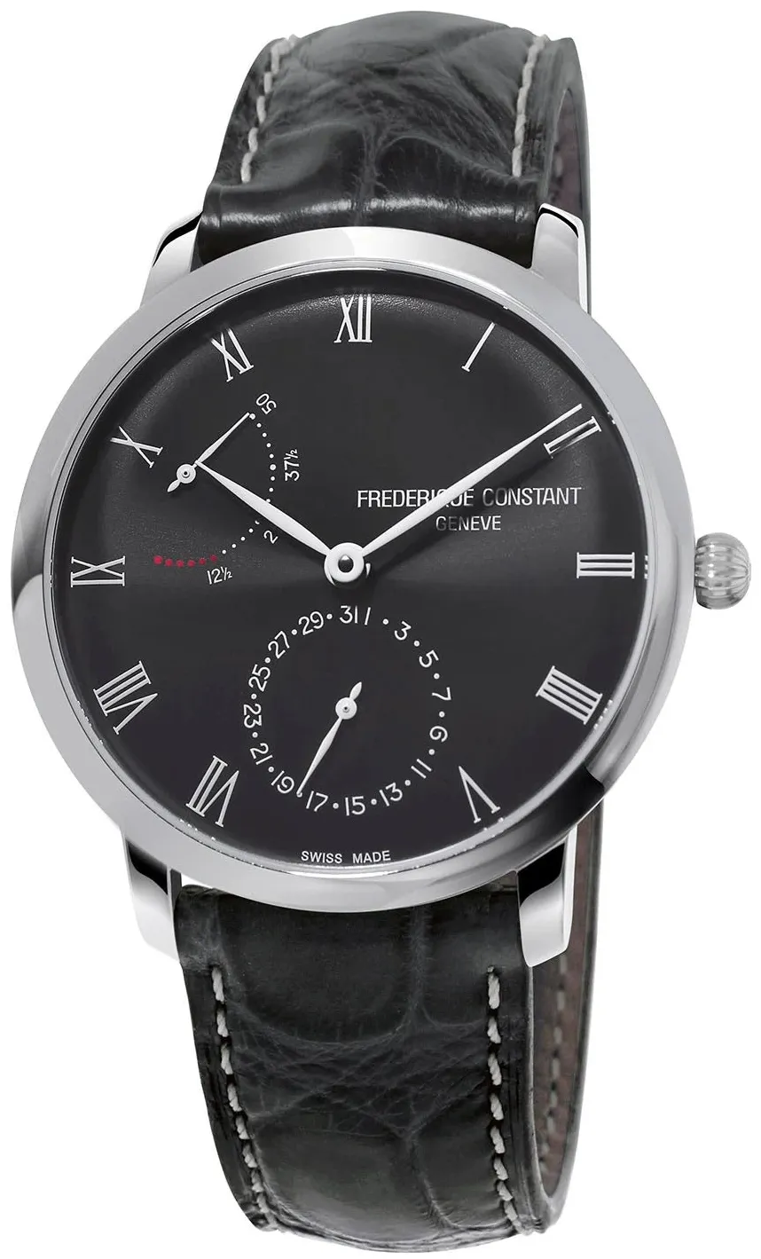 Frédérique Constant Classics FC-723GR3S6 40mm Stainless steel Dark grey