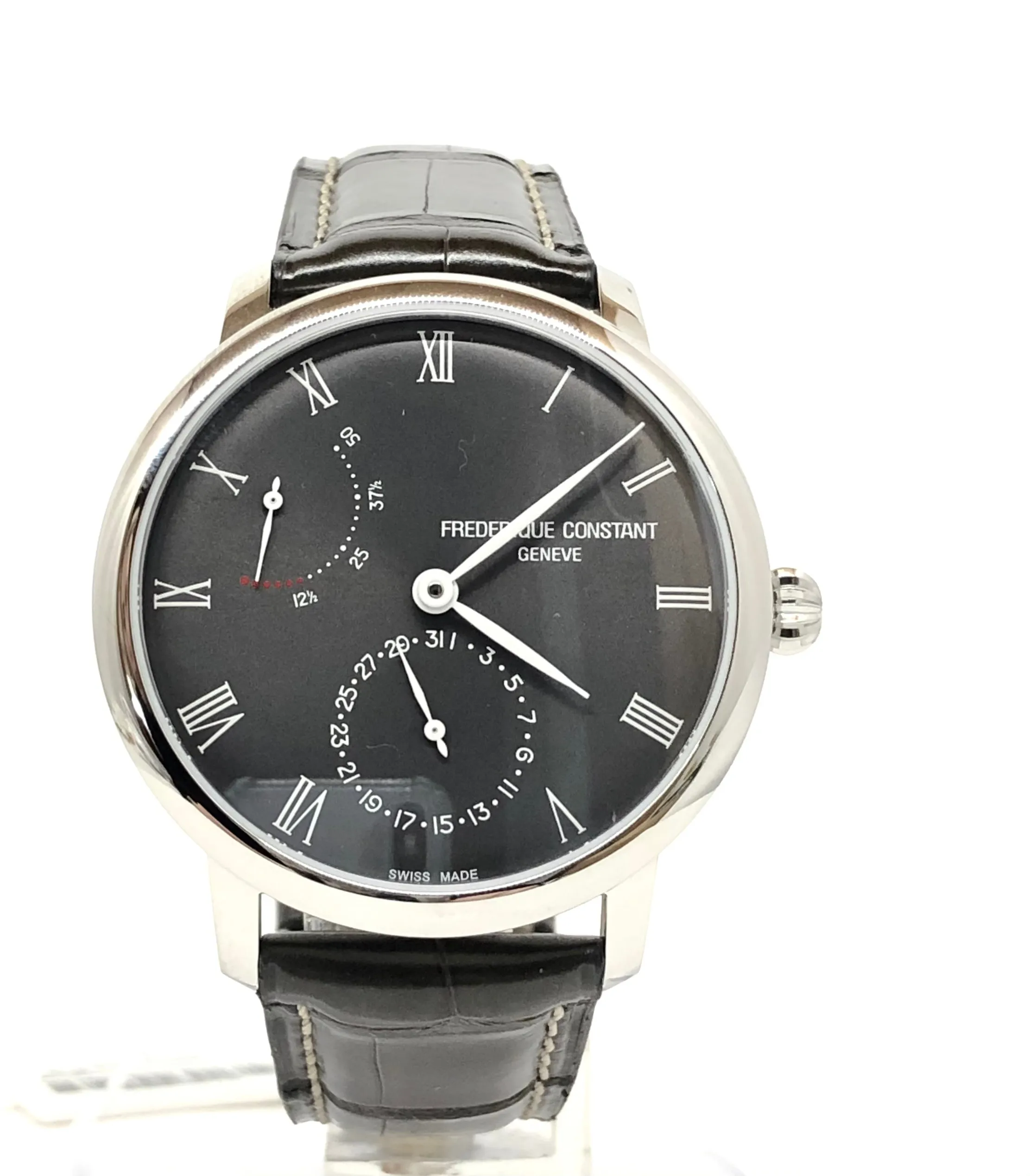 Frédérique Constant Classics FC-723GR3S6 40mm Stainless steel Dark grey 1