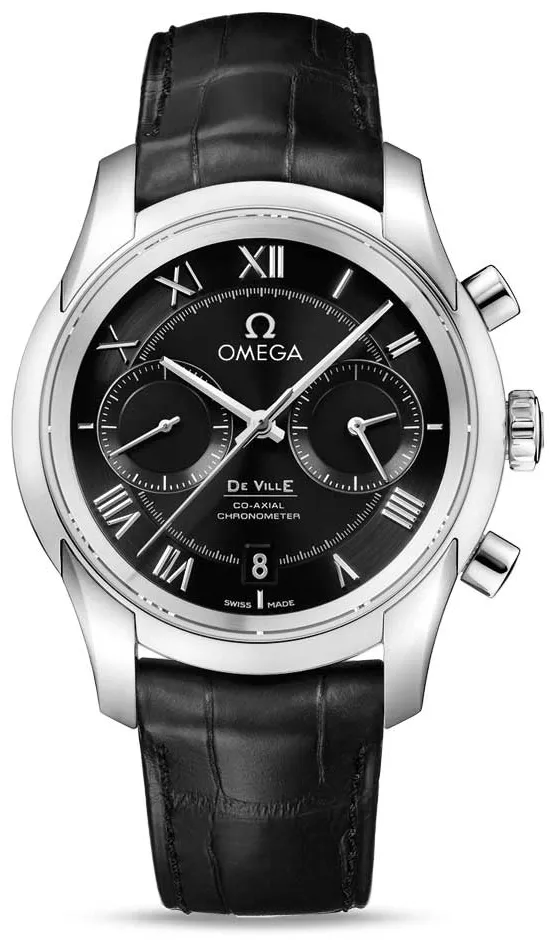 Omega De Ville Co-Axial 431.13.42.51.01.001 42mm Stainless steel Black