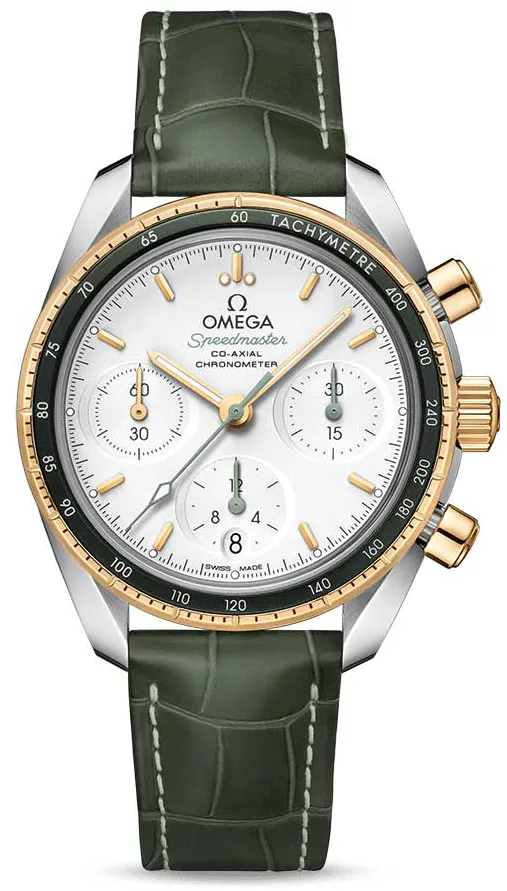 Omega Speedmaster 324.23.38.50.02.001 38mm Yellow gold and Stainless steel Silver