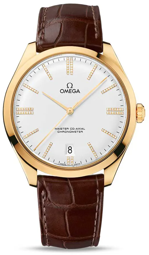 Omega De Ville 432.53.40.21.52.003 40mm Yellow gold Silver