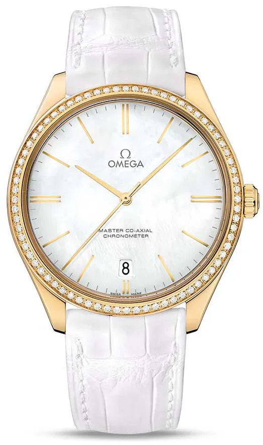 Omega De Ville 432.58.40.21.05.002 40mm Yellow gold White