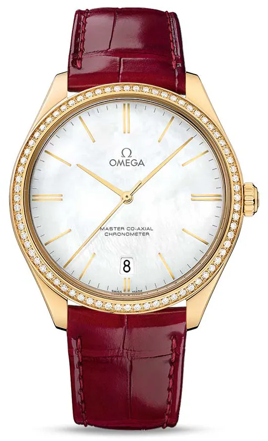 Omega De Ville 432.58.40.21.05.004 40mm Yellow gold White