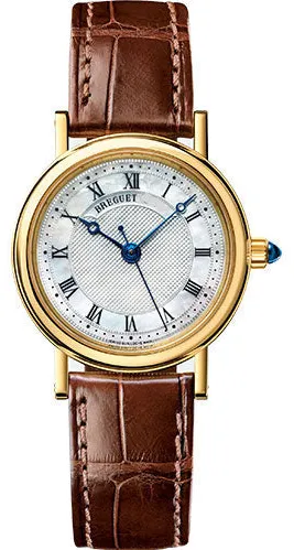 Breguet Classique 8067BA/52/964 30mm Yellow gold Pearl